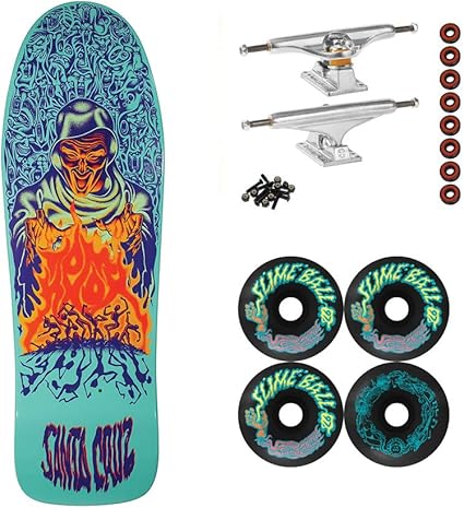 old school santa cruz skateboard