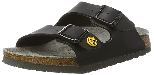 BIRKENSTOCK Unisex-Erwachsene Arizona Birko-Flor Esd Pantoletten