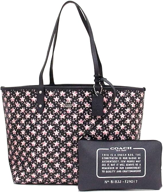 Amazon コーチ バッグ トート Coach アウトレット スター プリント リバーシブル シティ トートバック F Svf23 並行輸入品 Coach コーチ トートバッグ