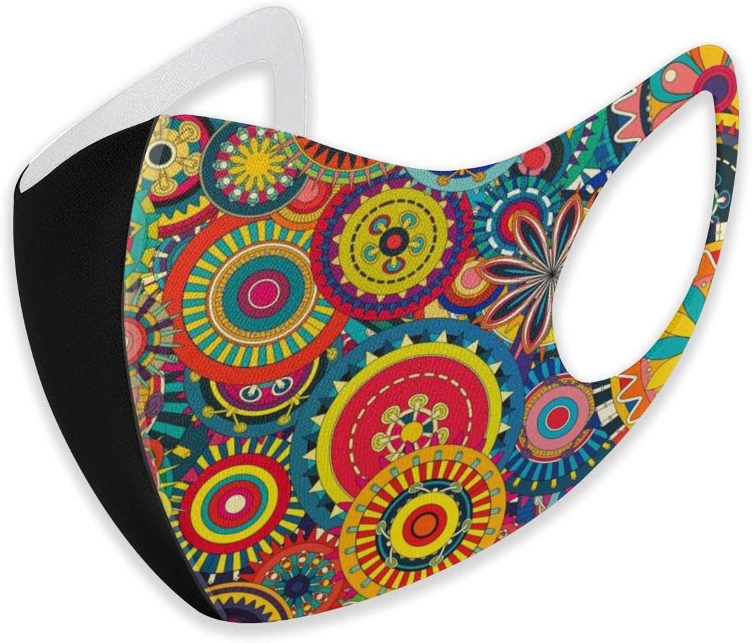 YOFFYO Women Men Kids Comfort Face Cover with Adjustable Elastic Band