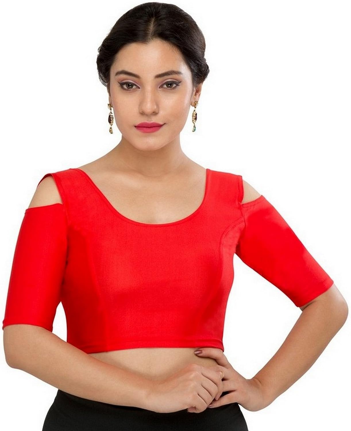 crop saree