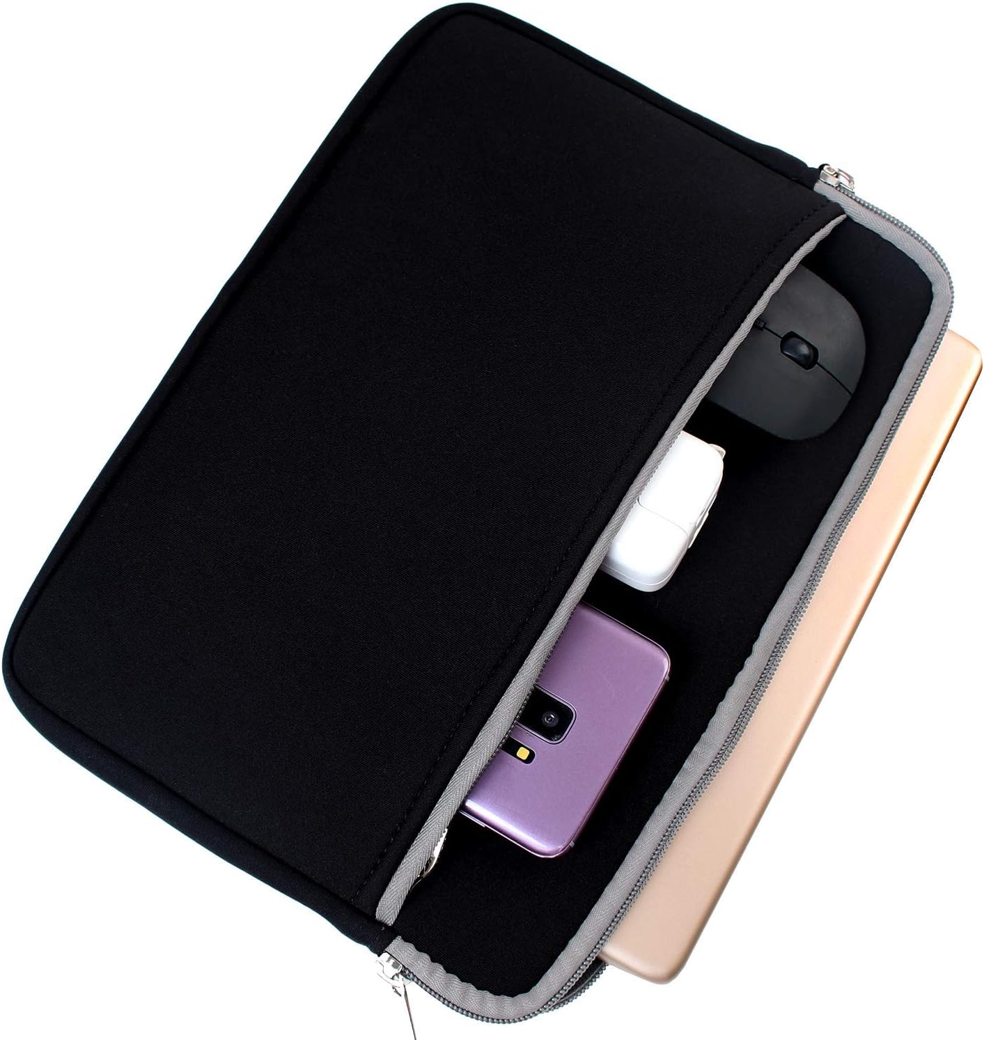 10-11 inch Neoprene Carrying Sleeve Case Breifcase Pouch for Samsung Galaxy Tab S9 11in S8 S7 11 inch iPad Air 10.5 / iPad Pro 11 - Image 5