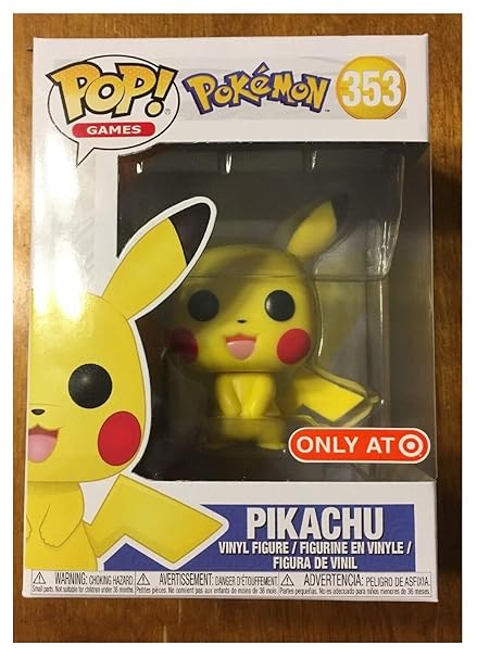 Amazoncom Funko Pop Pokemon Pikachu Target Exclusive 4