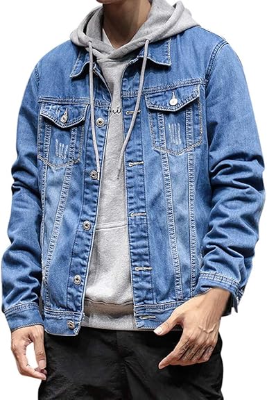 retro denim jacket mens