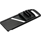 Kyocera Advanced Ceramic Wide Adjustable Slicer with Handguard, Black