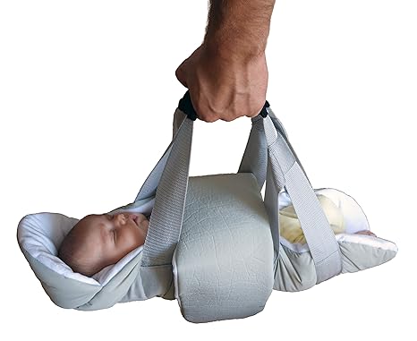 Wiegetuch Baaboo - swaddle swing - Babytrage - Tragetuch - mobile Schaukel - Babyparty Geschenk - Hebamme Wiegetuch -