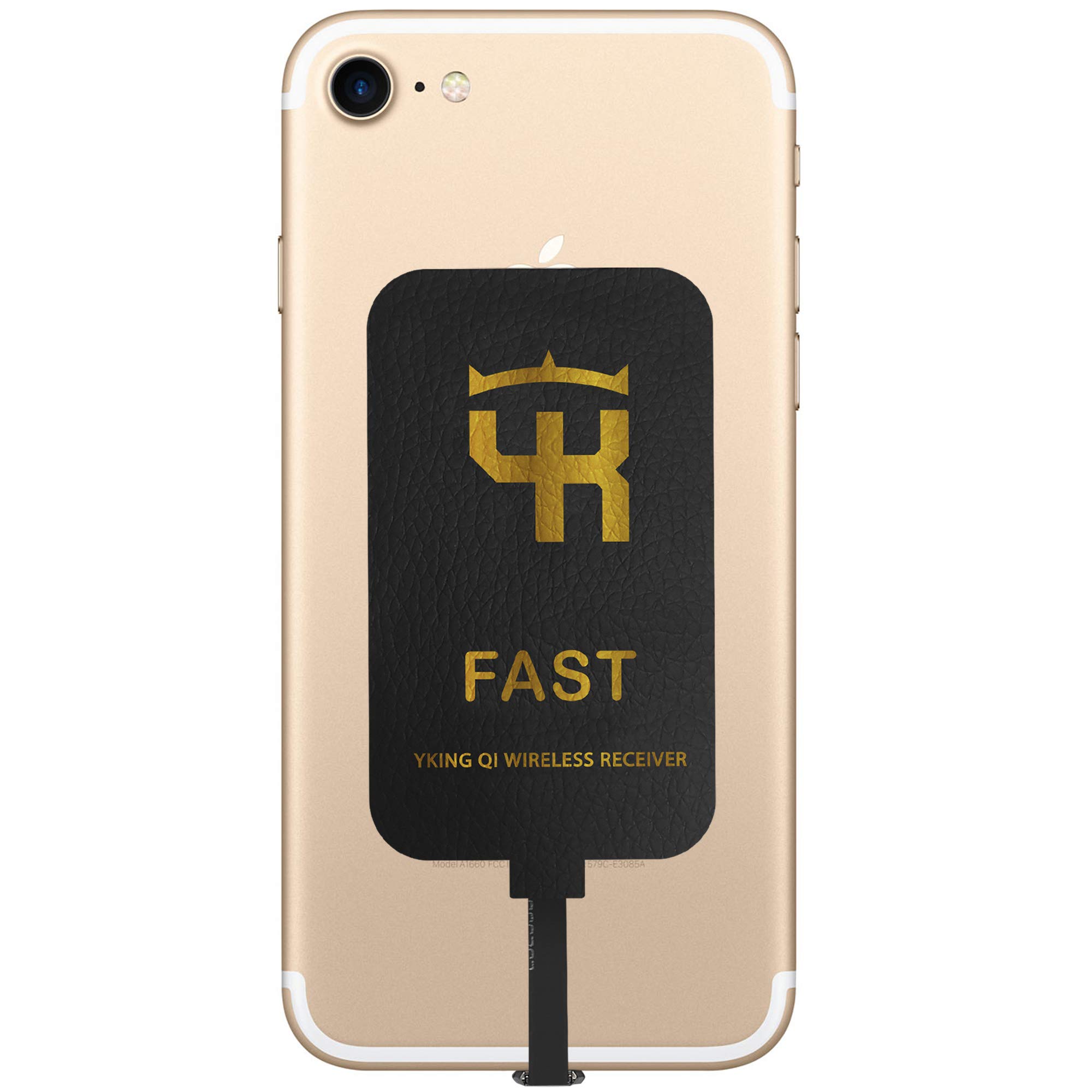 Qi Receiver for iPhone 7-7 Plus 6 6 Plus - Wireless Adapter 2000mAh - Wireless Induction Charger