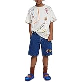 Desigual Boys' Denim Knee Trousers
