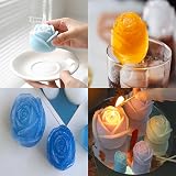 WYAHYQ 2pcs Silicone Rose Peony Flower Candle Moulds DIY Craft Gift view 7