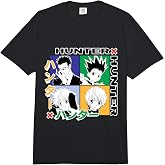 Hunter X Hunter Grid Graphic Comfort Colors Adult Heavyweight T-Shirt