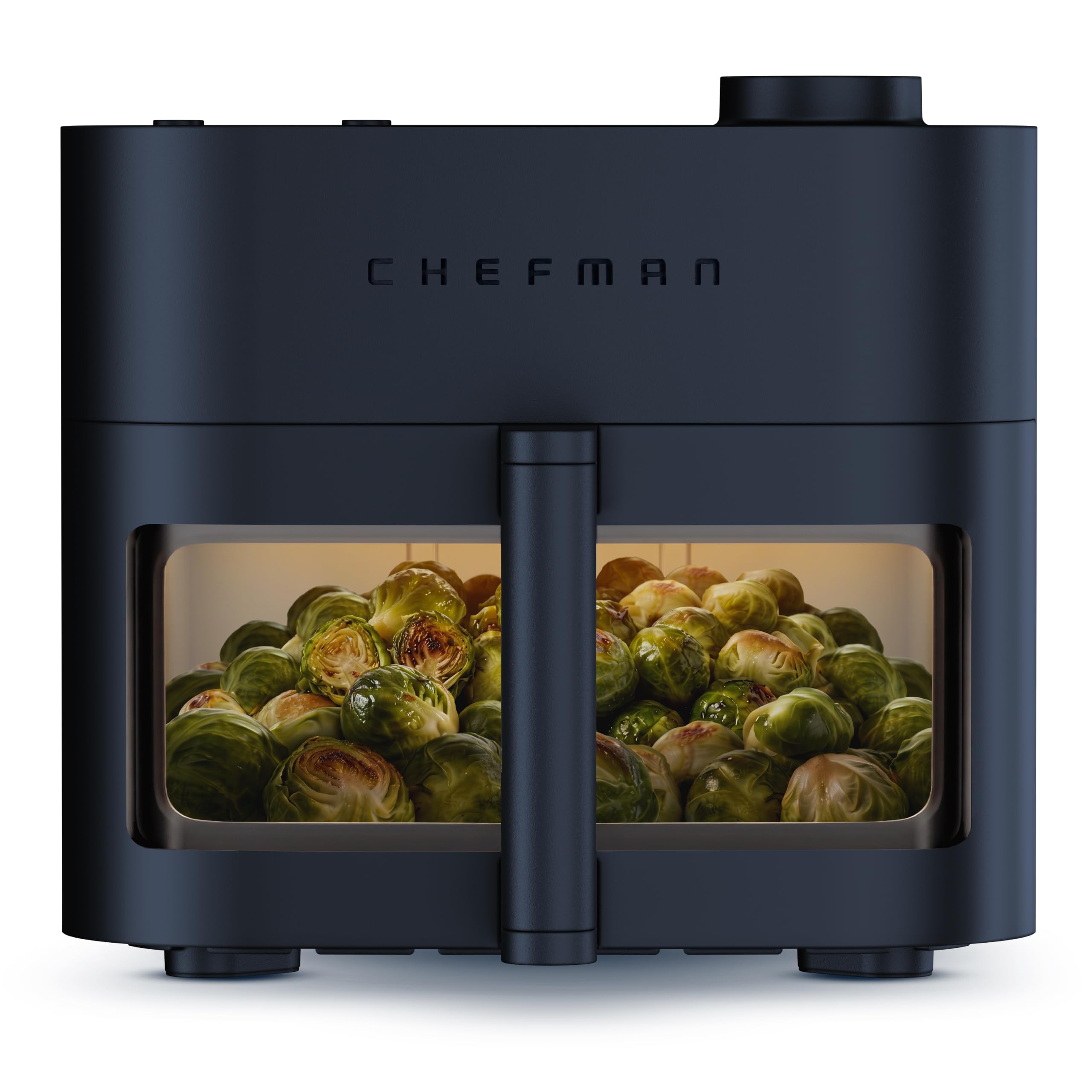 Chefman Crispinator Air Fryer 7-in-1 with 8 Qt Capacity, 450°F Max Temp & TurboFry Pro Technology for Fast, Even Results, Bak