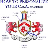 Personalized Family Crest Hand-Painted Rustic Wood Shield Decor view 7