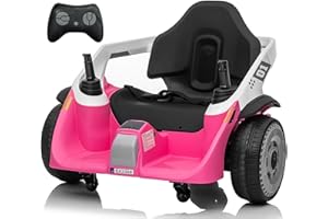 Bumper Car, JOYRACER 24V Electric Ride on Bumping Car Toy W/Parent Remote Control, 2 Speeds, Bluetooth Music, 360 Degree Spin Car for Kids of Ages 3-12