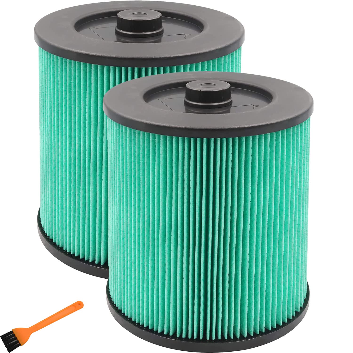 Photo 1 of 17912 & 9-17912 HEPA Vacuum Filter Compatible with Craftsman, Filter No.9-17912 fits 5, 6,8,9,12,14,16 and 32 gal vacs or larger made after 1988