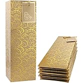 Sdootjewelry Wine Bag Gift Set, 36 Pack for Wine Bottles, Gold