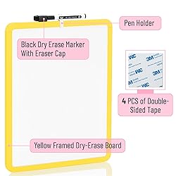 Mr. Pen- Dry Erase Board, 14” x 11” with a