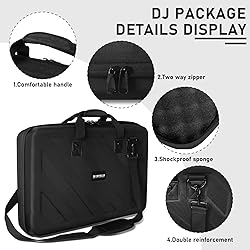 LVKAYCE Hard Case Compatible with Pioneer DJ