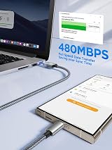 Yosou USB C Cable 3M 2Pack Fast Charging 3A Nylon Braided for Samsung Huawei view 7