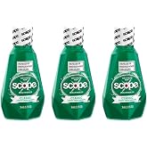 Scope Mouthwash Classic Original Mint 1.2 Oz Travel Size Pack of 3)