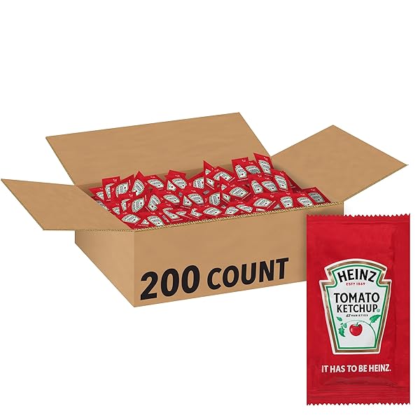 HEINZ KETCHUP SINGLE SERVE PACKET (0.3 OZ PACKETS,...