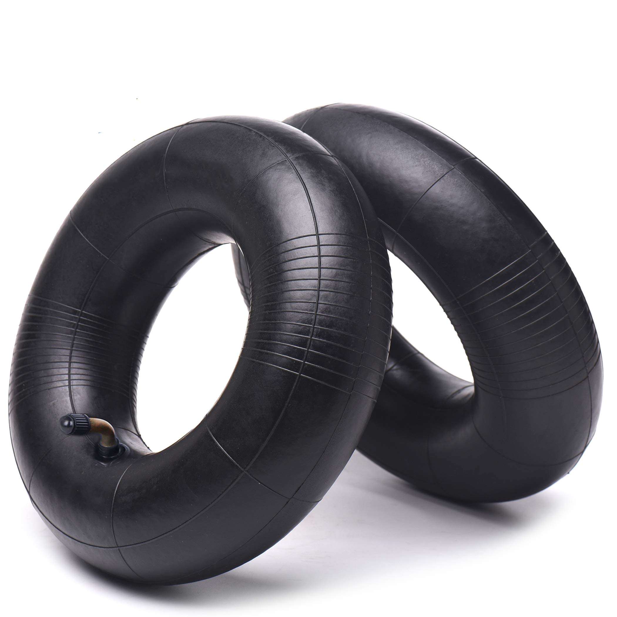Photo 1 of AR-PRO 11x4.00-5|11x4.50-5|11x6.00-5 Heavy Duty Replacement Inner Tube with TR-87 Bent Valve Stem (2-Pack) - for Wheelbarrows, Mowers, Hand Trucks and More