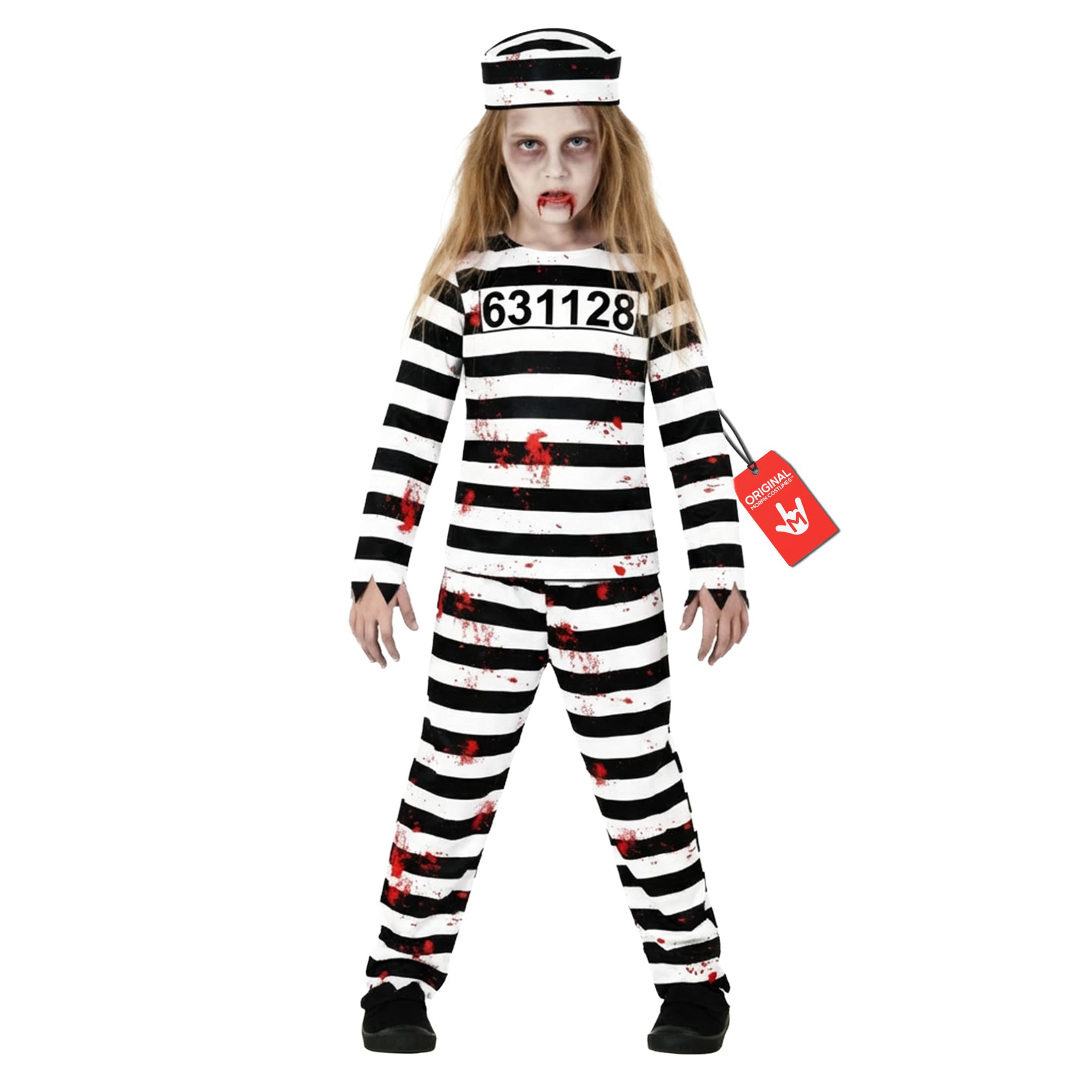 Morph Prisoner Costume Kids, Zombie Costume Kids, Zombie Halloween Costumes, Halloween Costumes Boys M