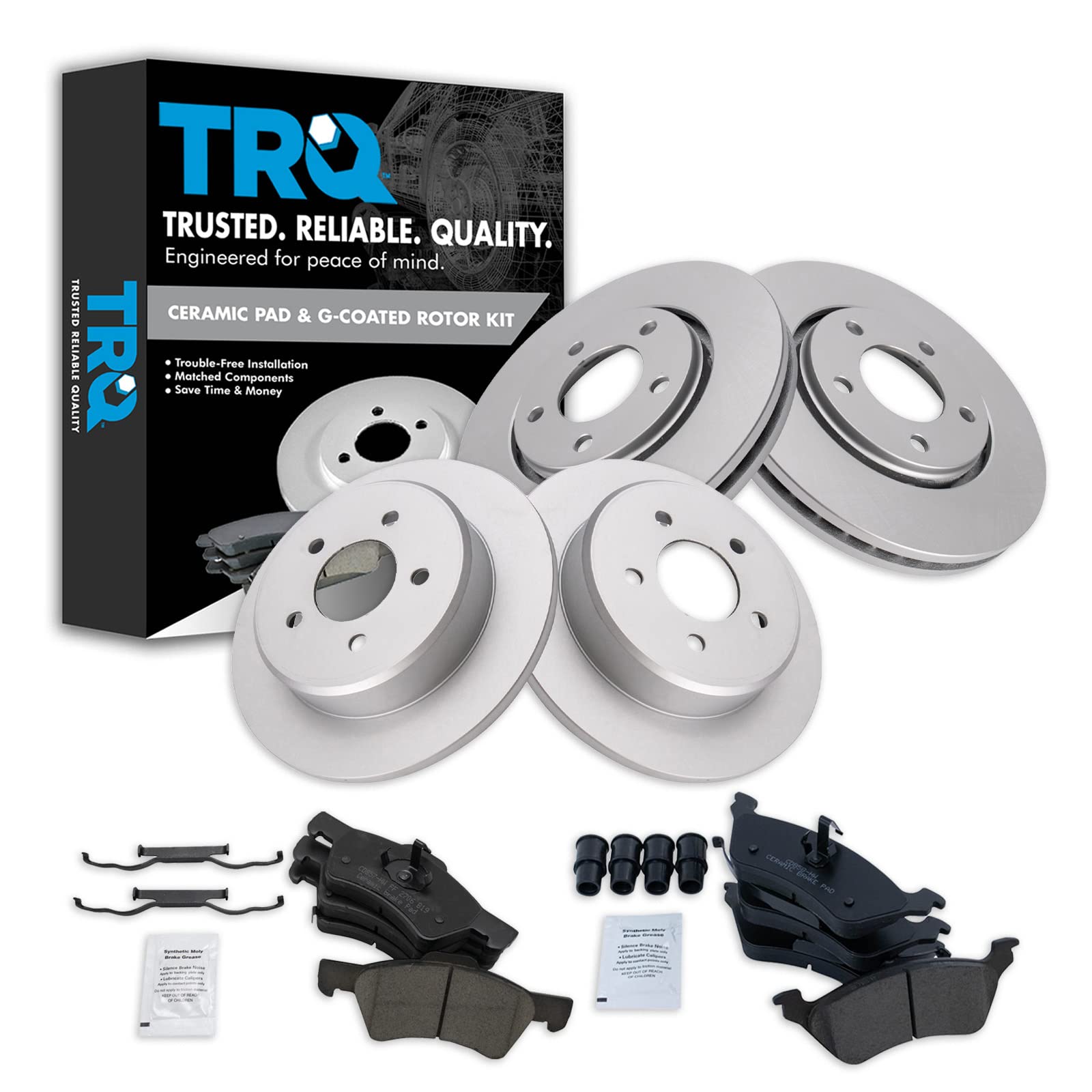 For Town & Country Grand Caravan Journey Front & Rear Brake