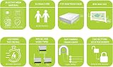 Littles Bed Guard Rail for Toddler Fits Single to King 83 cm x 48.5 cm view 3