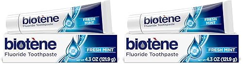 biotène Fluoride Toothpaste for Dry Mouth Symptoms, Bad Breath ...