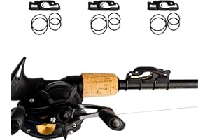 FinMan Multitool & Stow | Rod Mounted Line Cutter & Hook Keeper for Tackle Changes | Prevent Tangles, Keep Hooks Safe and Sharp, and Secure Weights | Easy to Install & Made in The USA