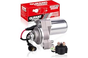 OLIFANT Starter Motor for 90cc 110cc 125cc Chinese ATV 3 Bolt Starter with Wire for Taotao Jetmoto Roketa Sunl Coolster