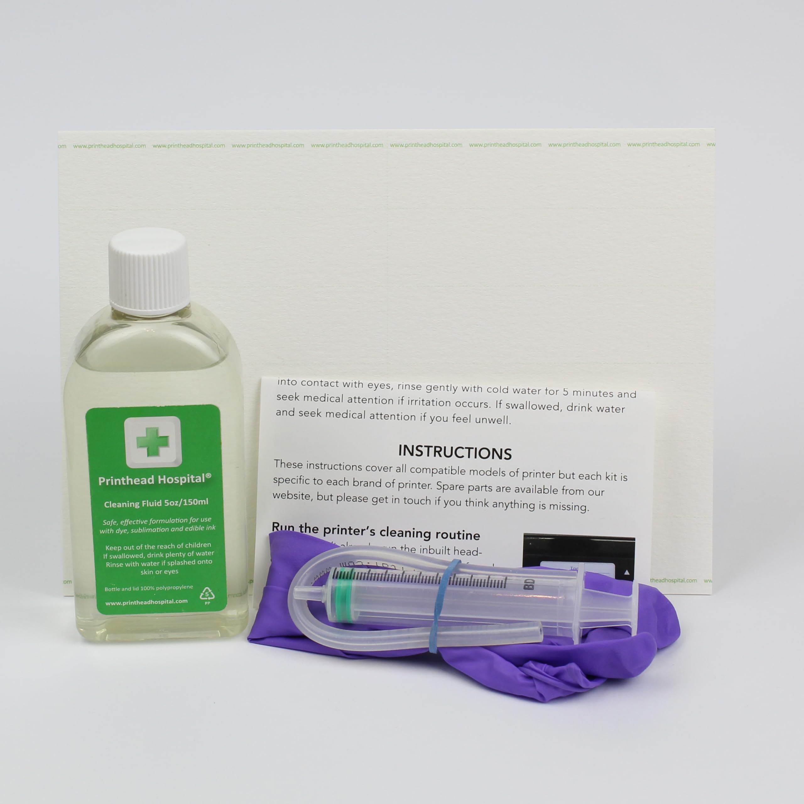 Printhead Hospital cleaning kit for Epson Stylus, Workforce and Ecotank inkjet printers - 150ml