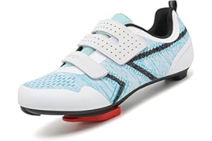 ULTIANT Cycling Shoes Mens Womens Compatible with Peloton Indoor Riding Shoes Road Bicycle Shoes with Look SPD SL Delta Cleats Outdoor Pedal Bike Shoes