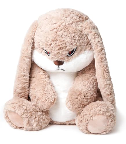 Muñeca De Peluche Conejo Marrón – Suave Y Abrazable De 36 Cm – Decoración Acogedora Para El Hogar – Regalo Ideal Para San Valentín, Cumpleaños Y Ocasiones Especiales