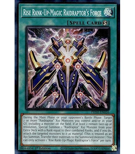 Amazon.com: YU-GI-OH! - Rank-Up-Magic Revolution Force (CROS-EN057) -  Crossed Souls - Unlimited Edition