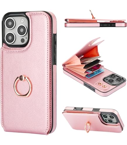 Asuwish Phone Case Compatible With IP 16 Pro Max 6.9 Inch Wallet Cover - View #3