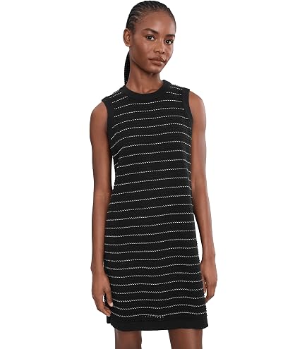 Varley Women's Dwight Tank Knit Dress, Black, S at Amazon Women's Clothing store