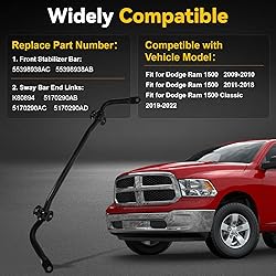 55398938AC Front Stabilizer Bar and K80894 Sway Bar