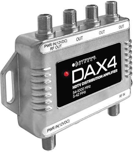 24db Distribution Amplifier | Digital TV Antenna Booster Signal  