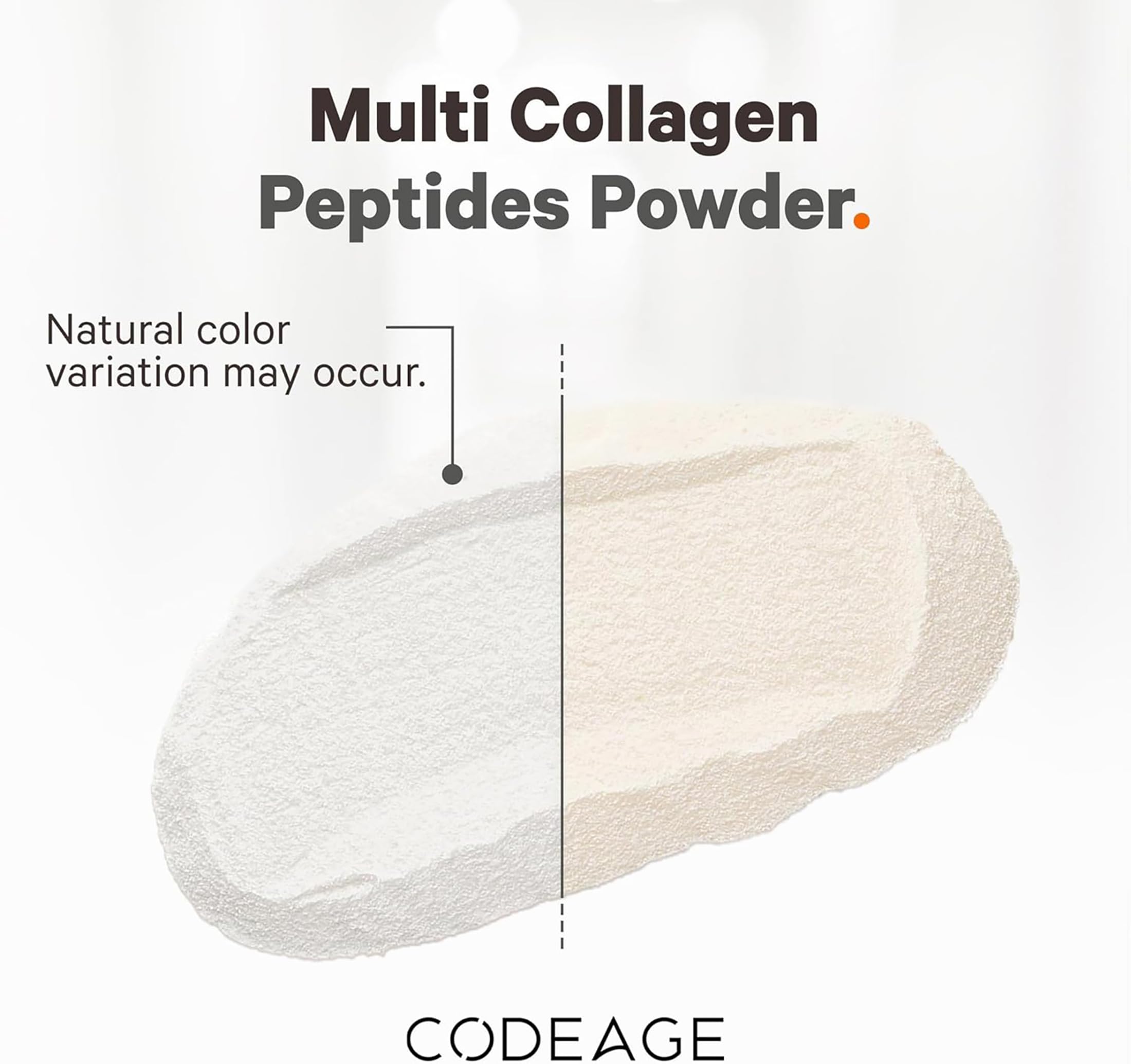 Codeage Multi Collagen Protein Powder Peptides, Hydrolyzed Collagen for Women & Men, Collagen Supplements, Grass Fed Bone Broth, 2-Month Supply, Unflavored, Type 1, 2, 3, 5 & 10, Non-GMO - 20 OZ