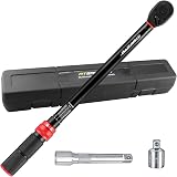 ATsafepro 1/2 Drive Torque Wrench Set 20-230 Nm with 3/8 Adapter