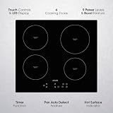 Abode Induction Hob 59cm Four Zone Ceramic Cooktop with Touch Control view 4