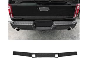 Maxzina Rear Bumper Step Pad Compatible with 2015-2025 Ford F150 Tailgate Door Protector Rear Bumper Protector TPE Mat for 20