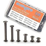Alloypro 120 Pcs (60 Pair) M5 x 6/10/15/25/35/45