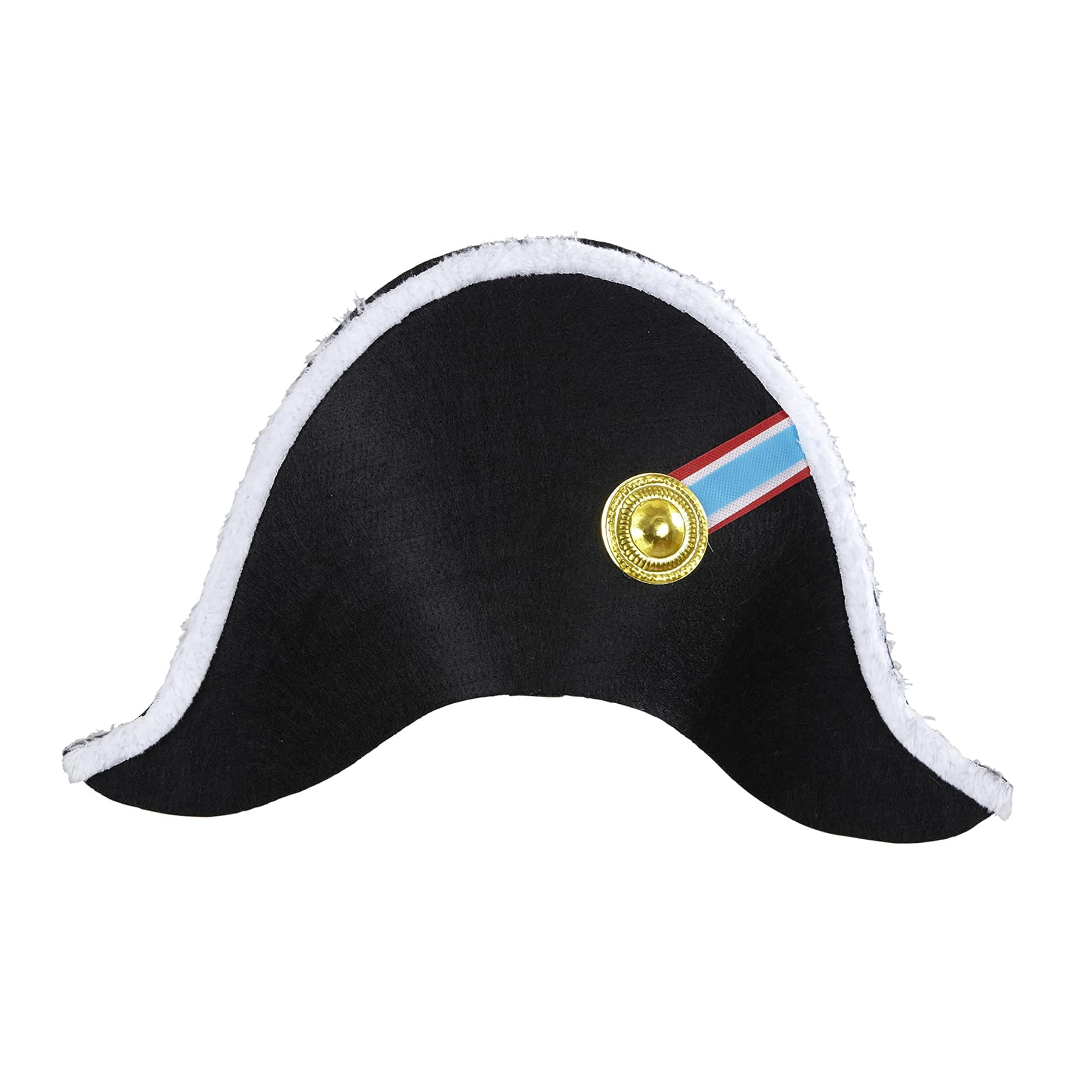Widmann 01126 Hat Napoleon (Costume Male/Female), Black