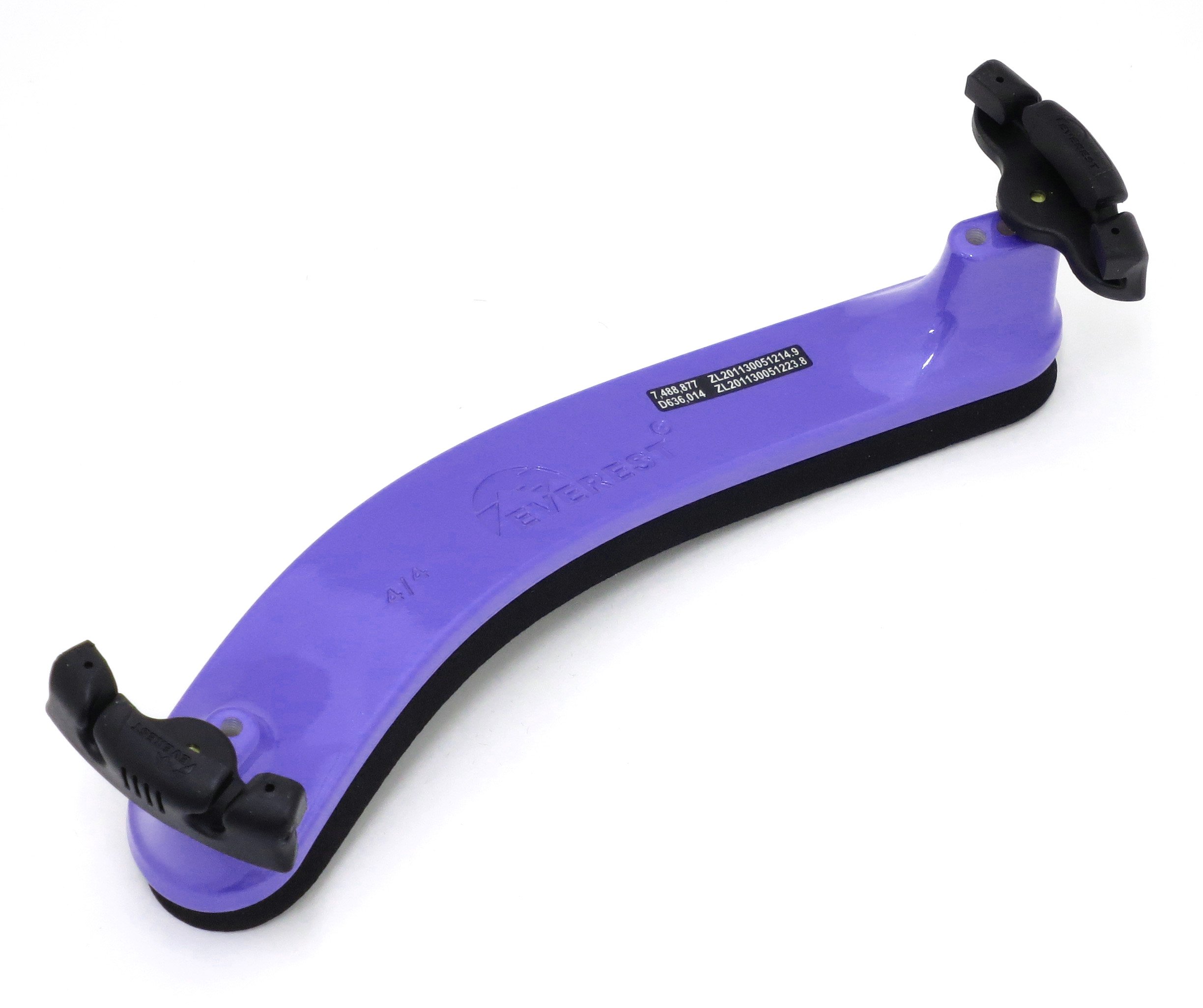 Everest Spring Collection Shoulder Rest 4/4-3/4 Purple