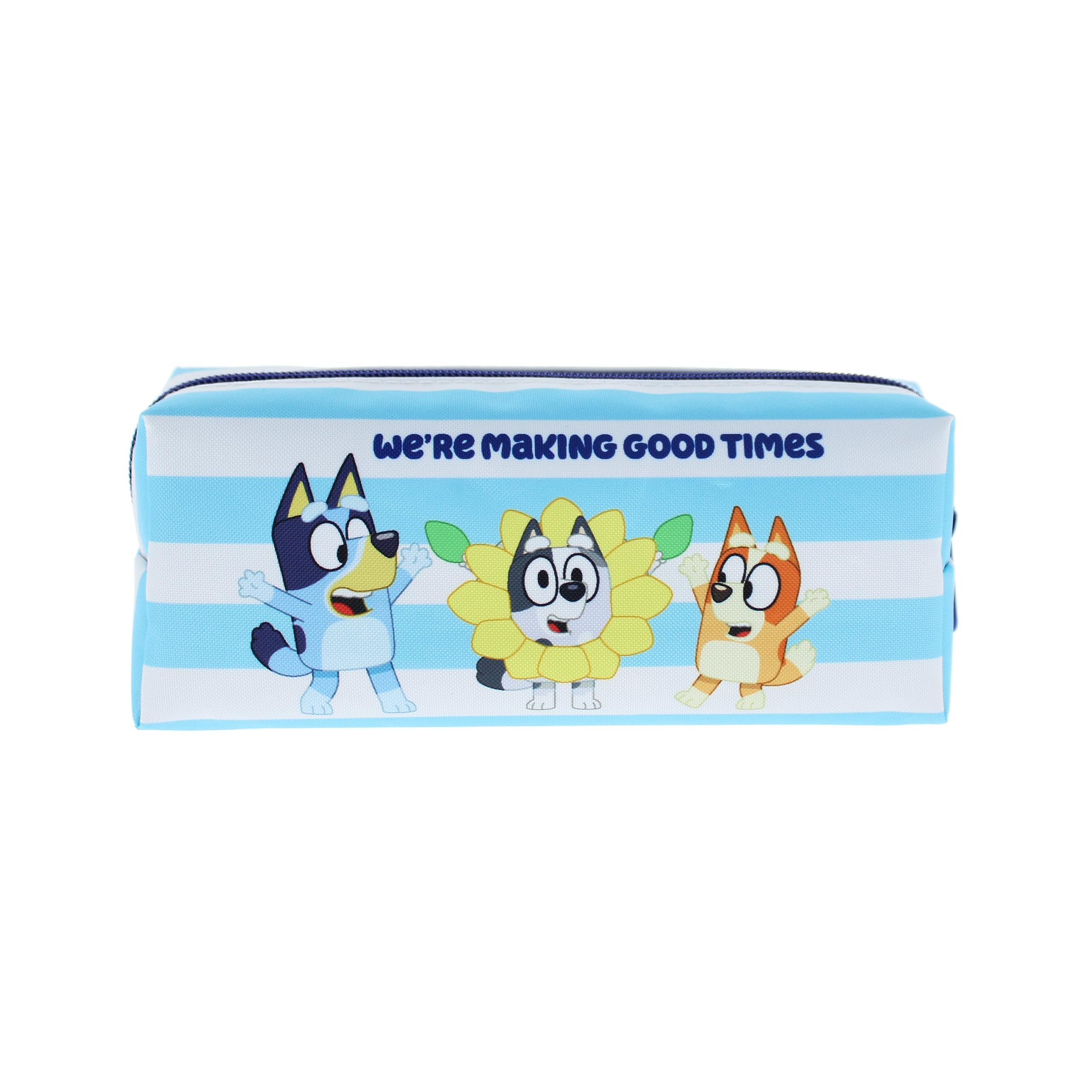 Blueprint Collections Bluey Pencil Case | School Stationery Pouch | Pen Case for Kids | Bluey Gifts & Supplies