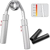 Adjustable Hand Grip Strength Trainer, Full Aluminum Alloy Handle, Grip Strength Adjustable Range 50-150 lbs