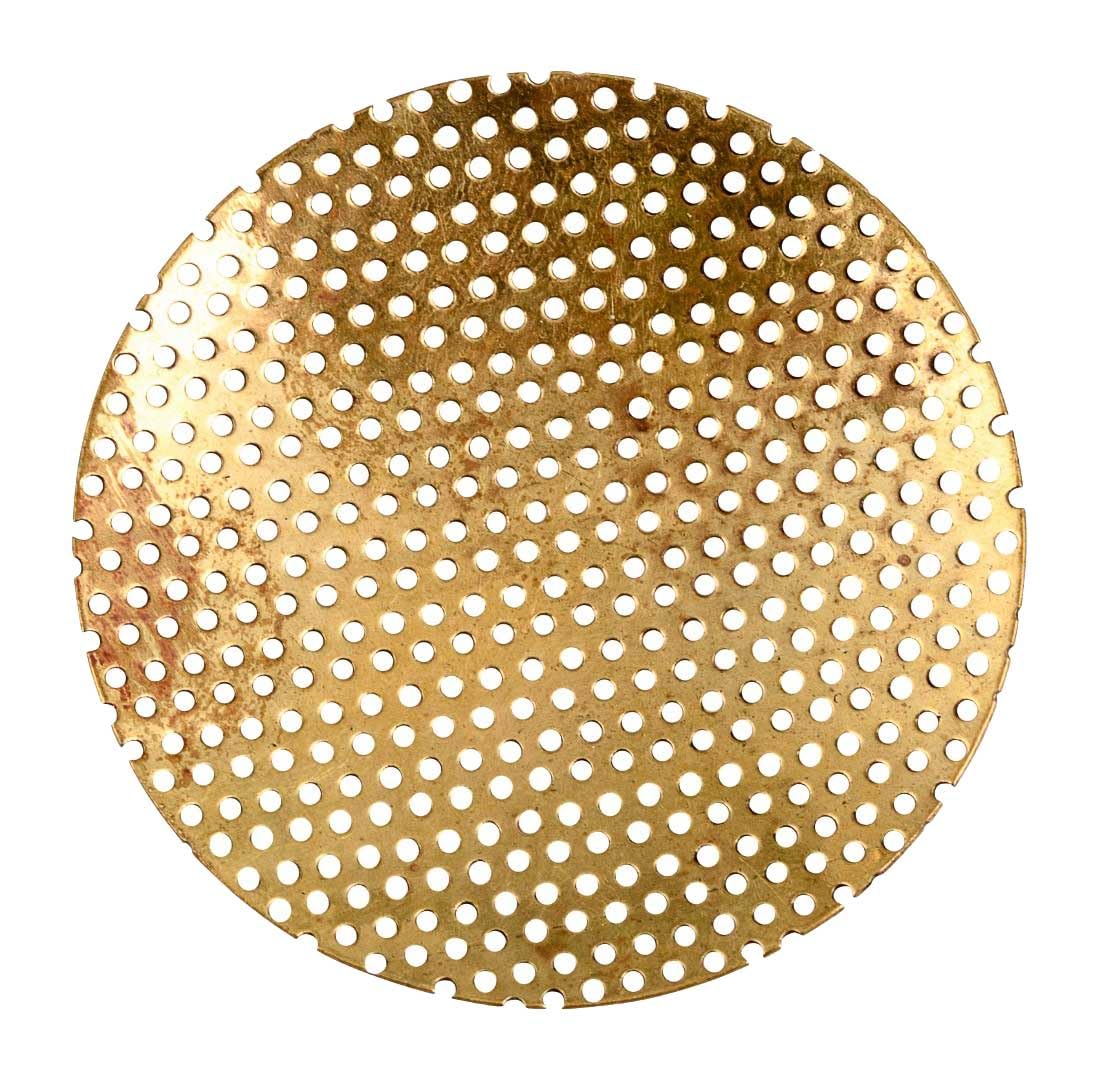 NKlaus 1 piece Golden incense burner sieve replacement grid diameter 5cm 1639