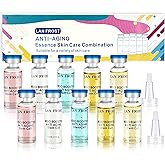 BB Facial Glow Serum Starter Kit Anti-Aging Hydration Serum Skincare Set, 10 vials Hydration Acid Ampoule Essence Intensive Treatment Booster Kit